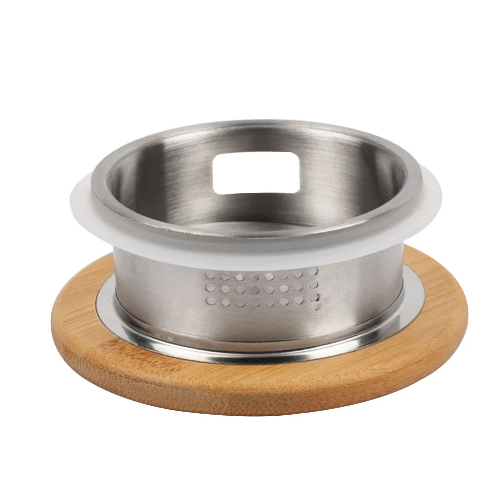 

Pitcher Lid Water Lids Cover Glassfor Covers Teapot Jug Replaceable Kettle Woodenjar Bottle Stoppers Beverage Lemonade Dispenser