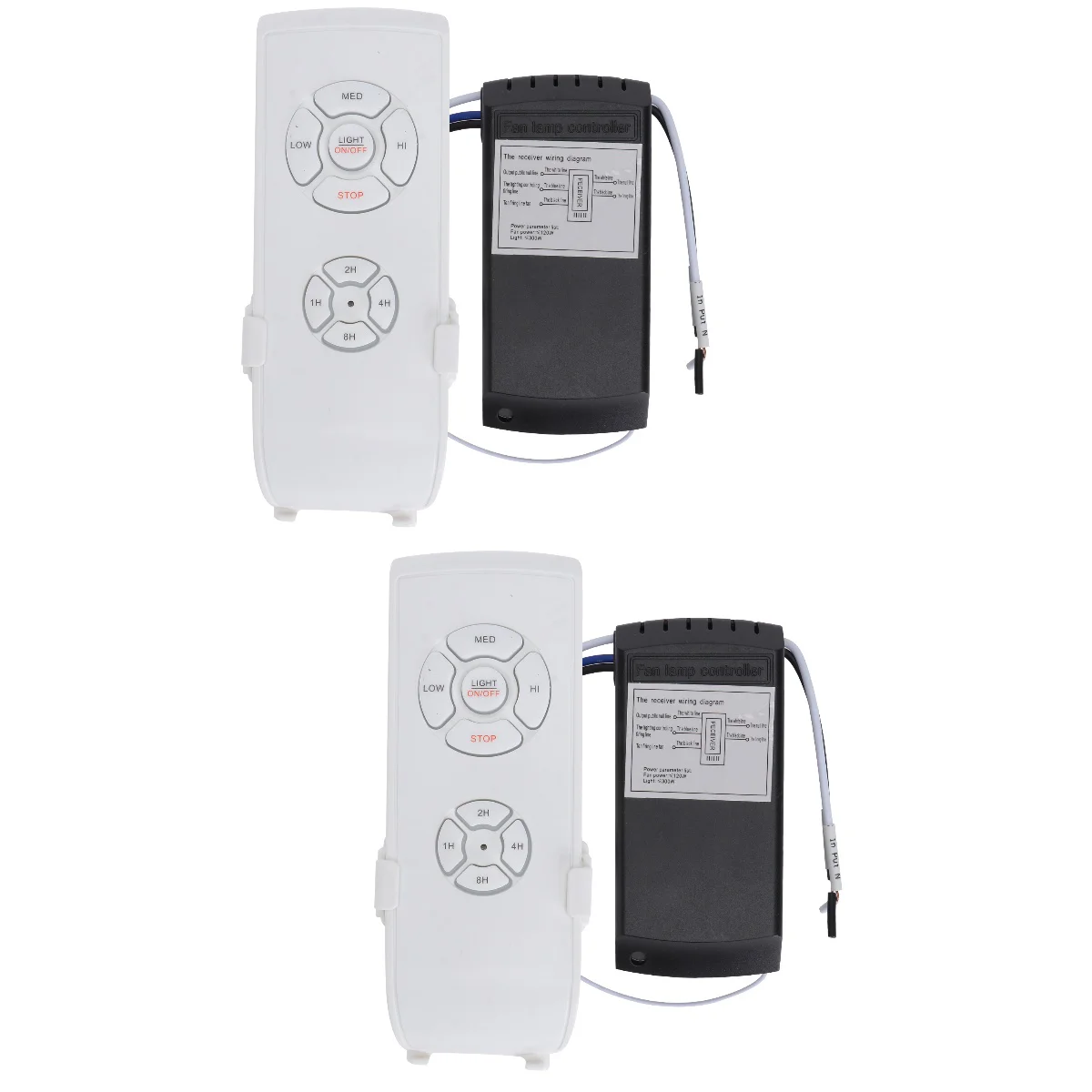 

Remote Fan Controller Ceiling Kit Control Lamp Wireless Timing Switch Hunter Light Receiver Kits Countdownuniversal