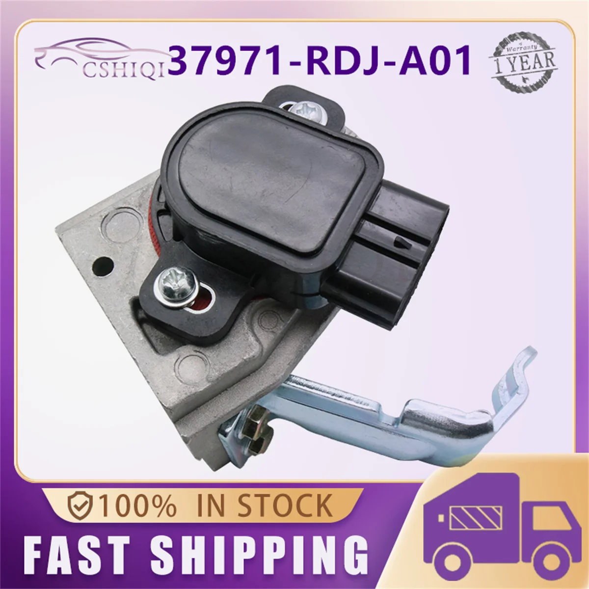 Фото Датчик положения дроссельной заслонки 37971-RDJ-A01 (37971RDJA01) для Acura MDX, TL, TSX, Honda Accord, CR-V, Pilot, Ridgeline, S2000 2.2L 2003-2011 №4