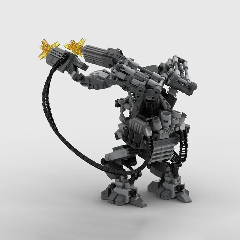 713 шт. Moc Robot Matrix APU Классические научно-фантастические фильмы Бронированные