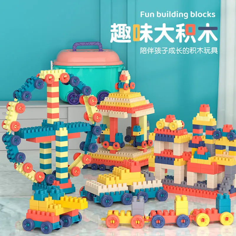 

Diy Cute Building Blocks City Classic Brand Creative Bricks Bulk Model Figures Educational Kids Toys Big Size All Available