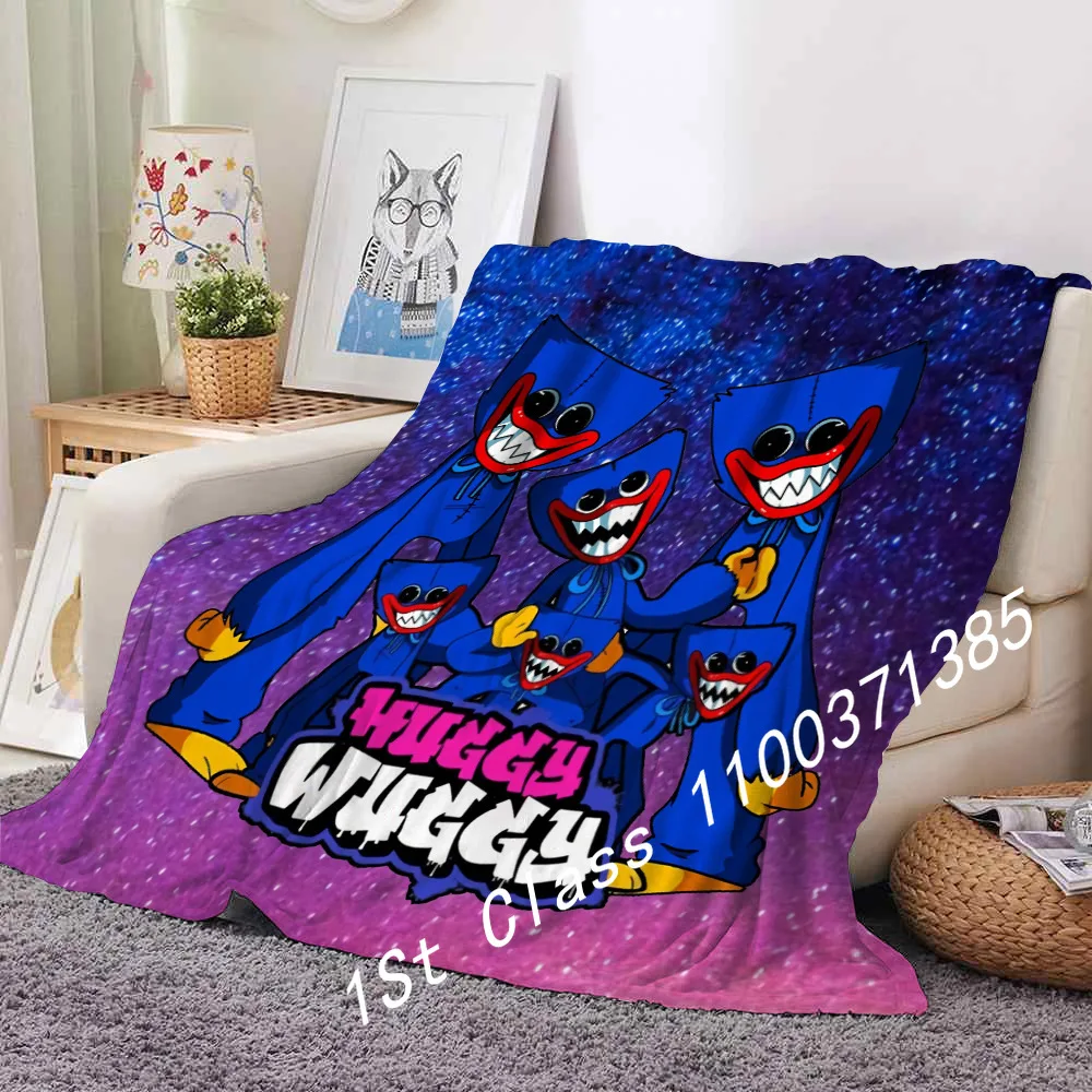 

Мак Playtime Huggy Wuggy плюшевое фланелевое одеяло для дивана покрывало для кровати детский подарок