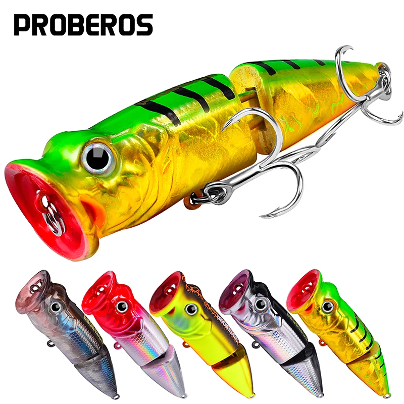 

7.3cm 11.5g Popper Fishing Lures Topwater Simulation Fishing Bait Hard Bait Fishing Accessories For Saltwater