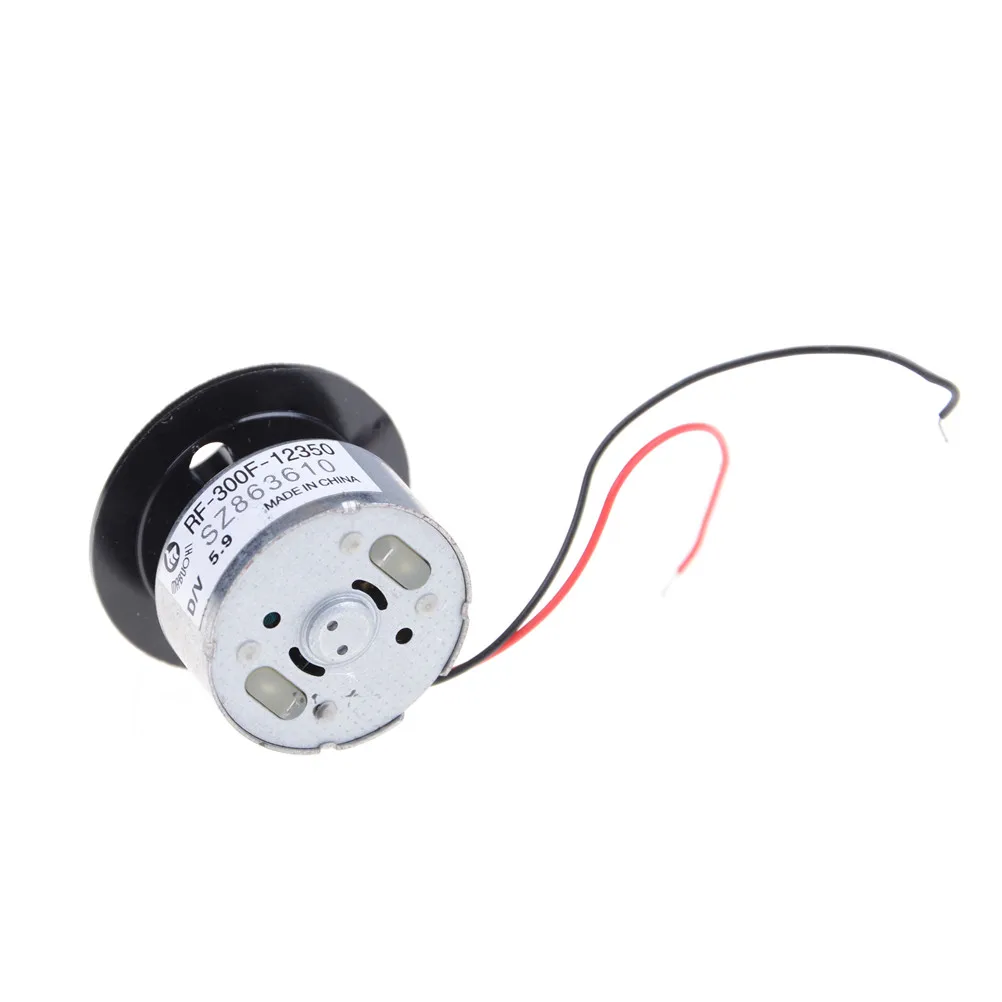 

1pcs RF-300FA-12350 DC 5.9V Spindle Motor For DVD CD Player Silver+Black