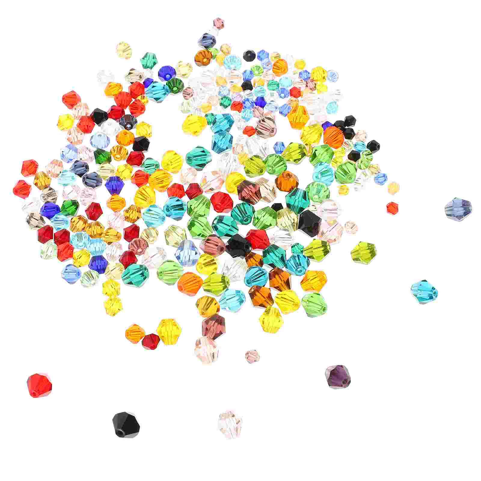 

Beads Jewelry Crystal Making Bicone Loose Diy Necklace Acrylic Bracelet Crafts Findings Handmade Accessories