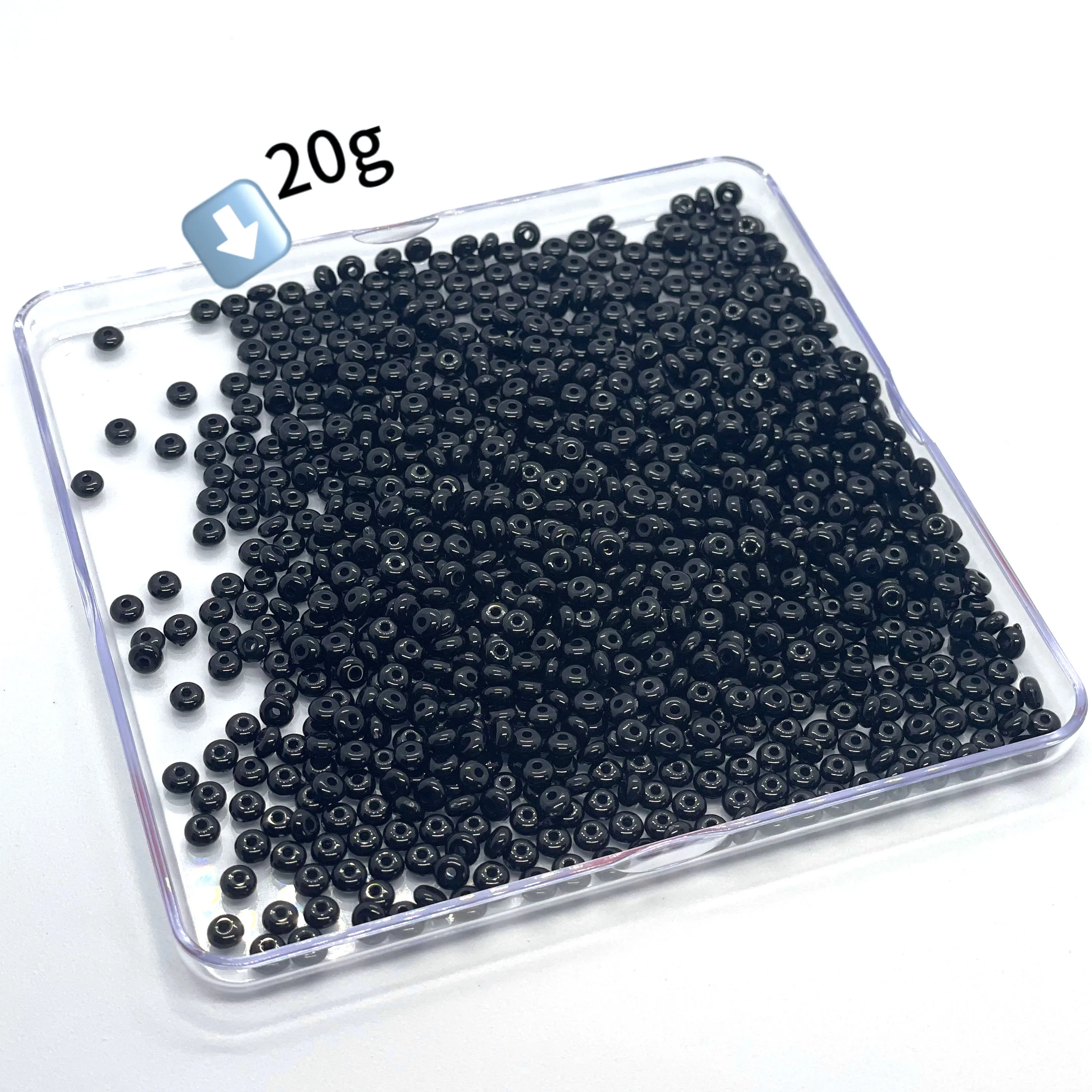 

20g Black Acrylic Beads Oval Mixed Plastic Shape Cushion Beads Loose Beads For DIY Jewelry Making Accessories
