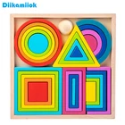 Детский Деревянный конструктор Радуга