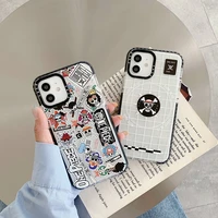 japan anime one piece phone cases for iphone 12 11 pro max xr xs max 8 x 7 se 2020 couple shockproof soft tpu shell