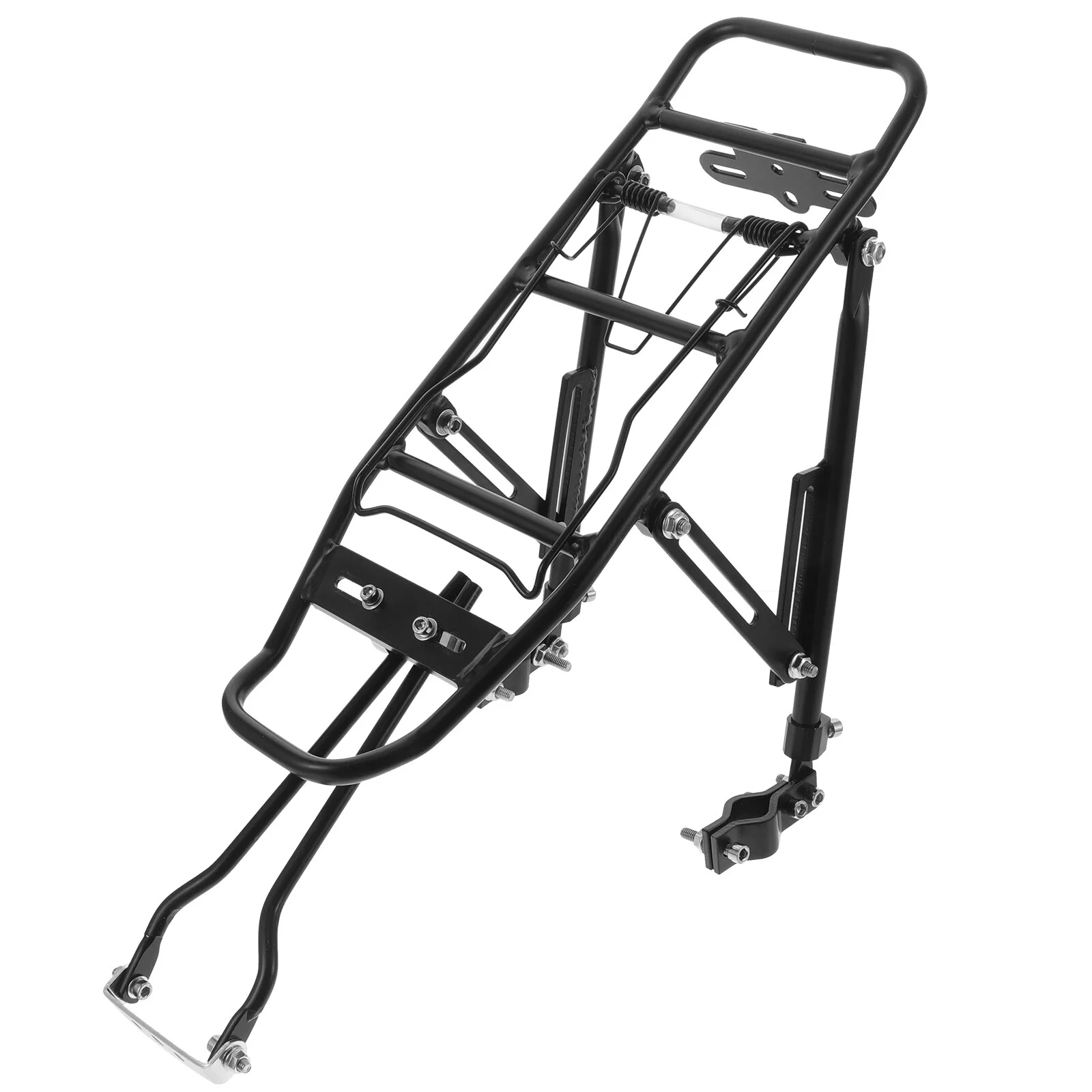 

Bike Carrier Rack Convenient Bike Rear Shelf Aluminum Alloy Back Stand Mountain Bike Cargo Rack for Outside Daily Use