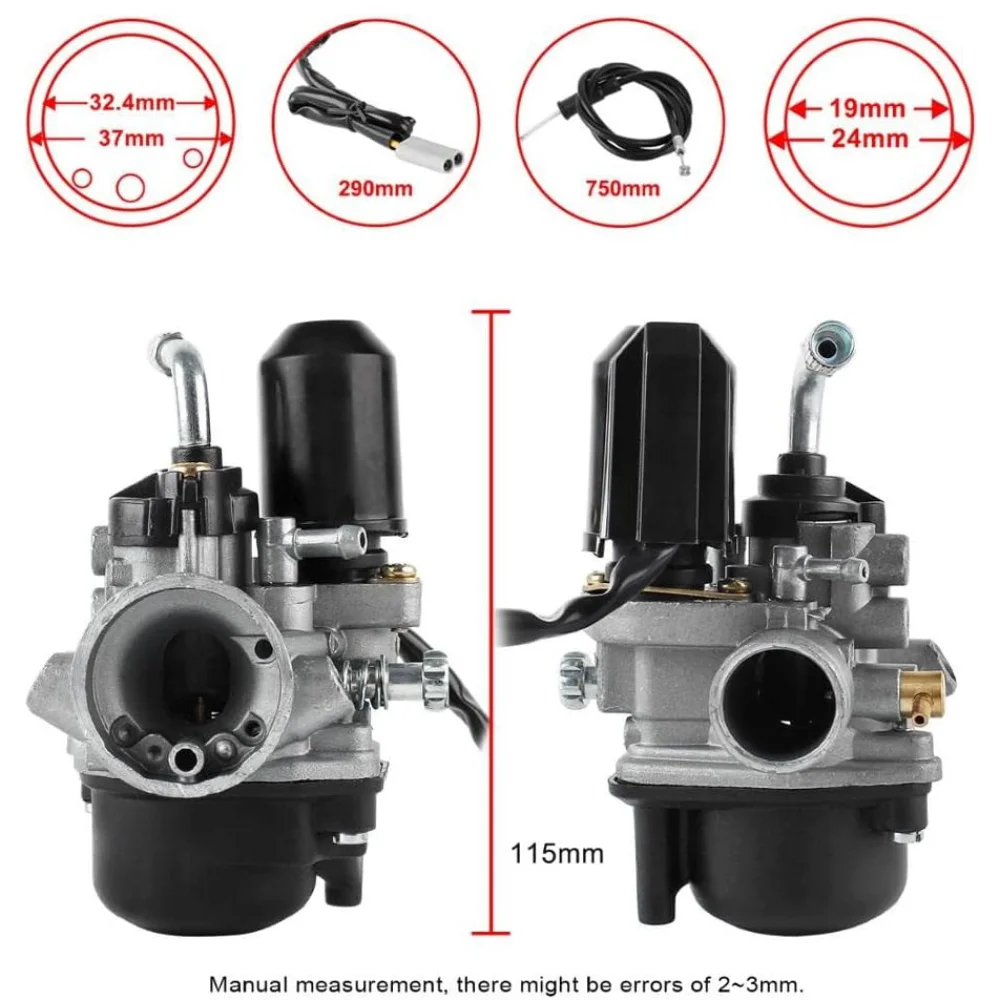 Карбюратор 82666R для скутера ET2 50cc 2T 1998-2003 82674R 487823 17,5 мм 50cc Piaggio Aprilia Gilera Carb (art.: 3920d2cabebfa) - 3920d2cabebfa