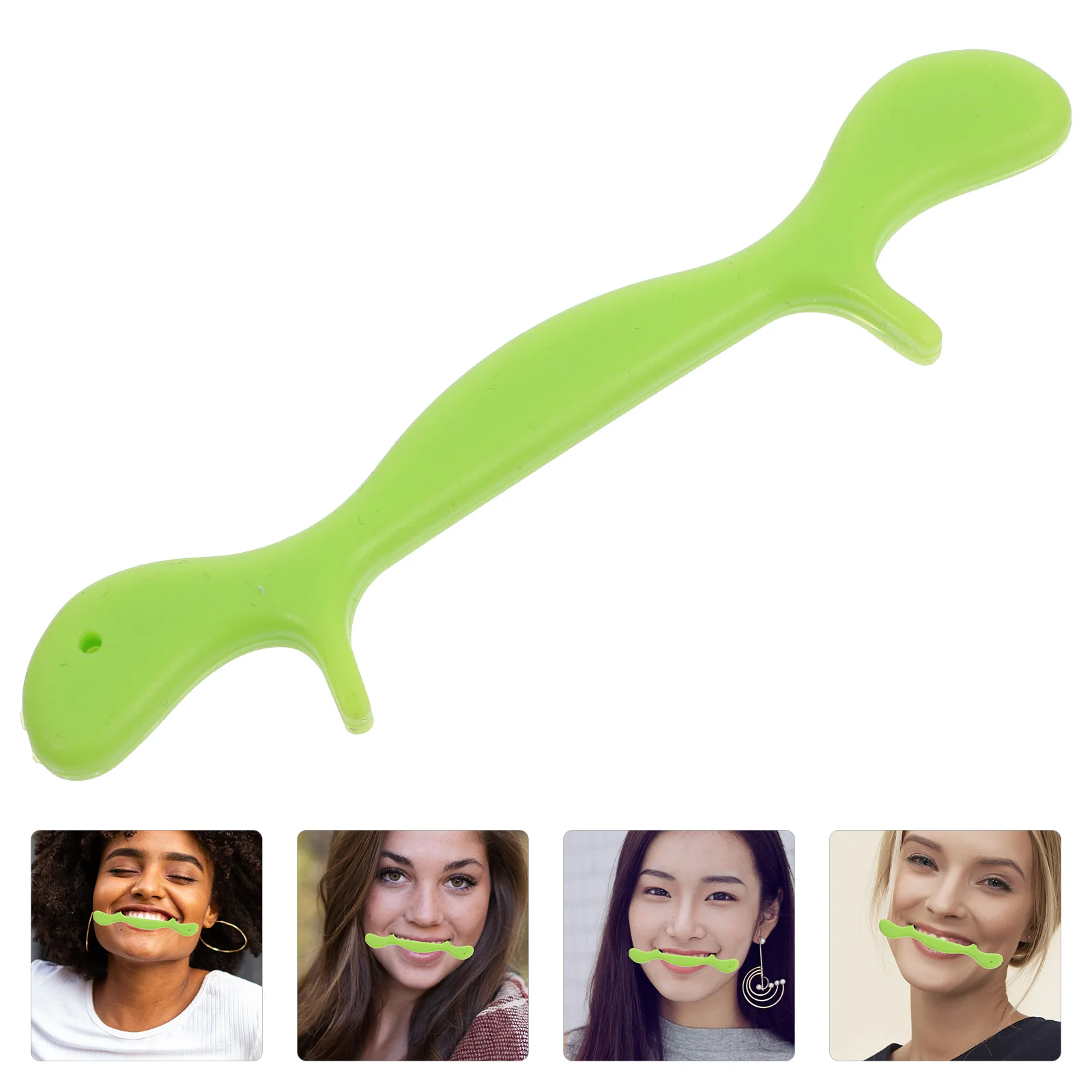 

smile Exercise Durable Use Smile Maker for Toning Chin Exercise Lift Weight Loss 1pc