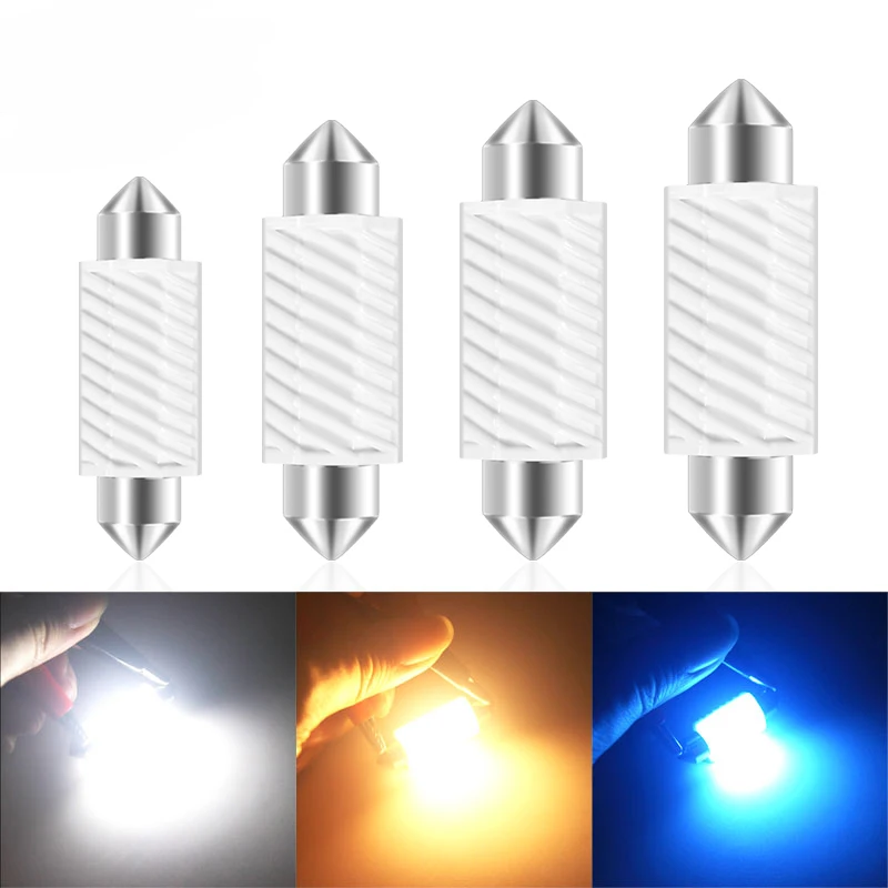 2/4/10 шт., лампа C5W, 31 мм, 36 мм, 39 мм, 41 мм, C10W