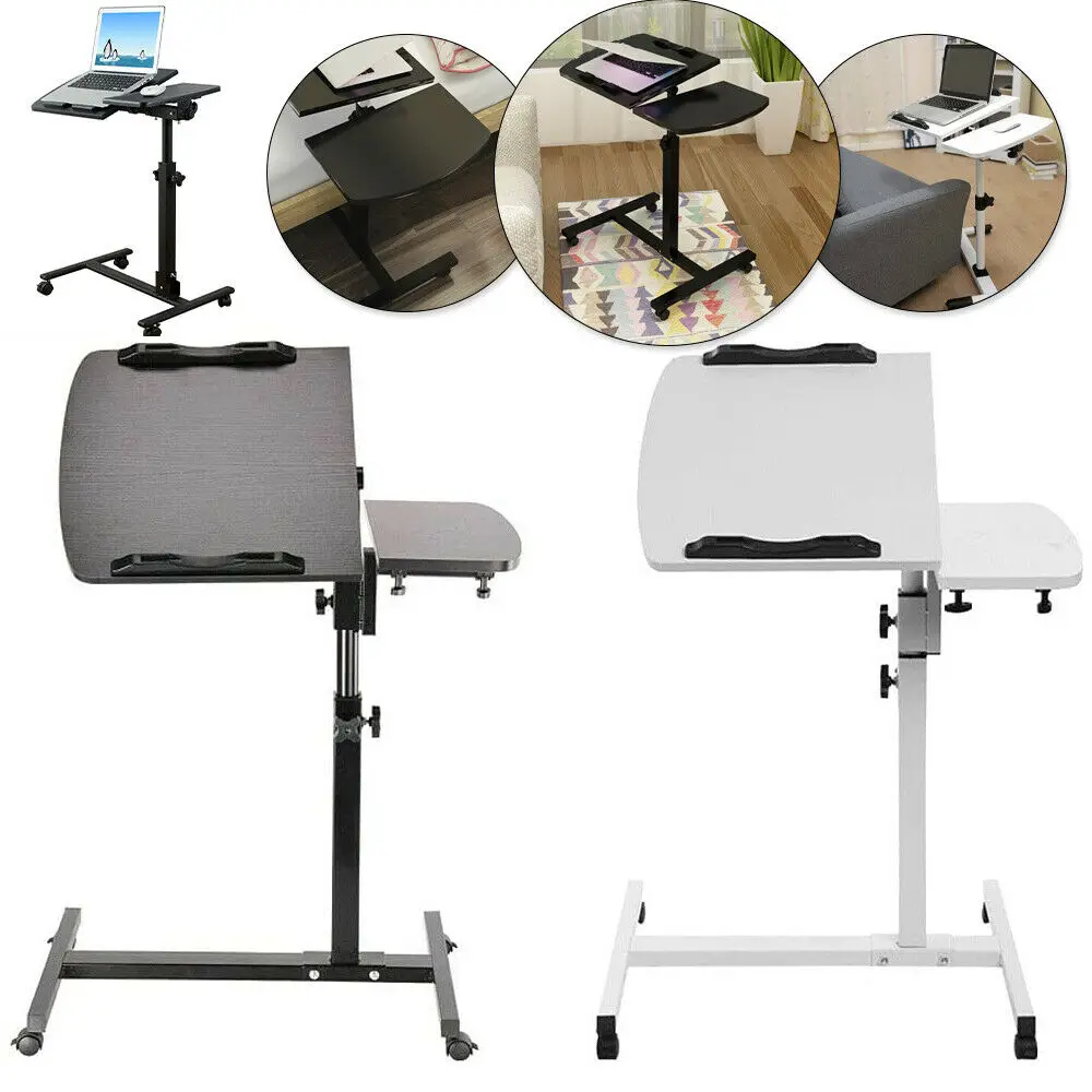 

Adjustable Portable Laptop Table Stand Lap Room Sofa Computer Folding Desk UK