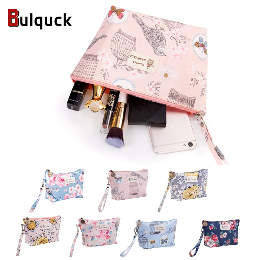 

Printed Cosmetic Wash Storage Bag Waterproof Portable Home Travel Multi-purpose Zipper Large Capacity Toiletry Organizer Pouch