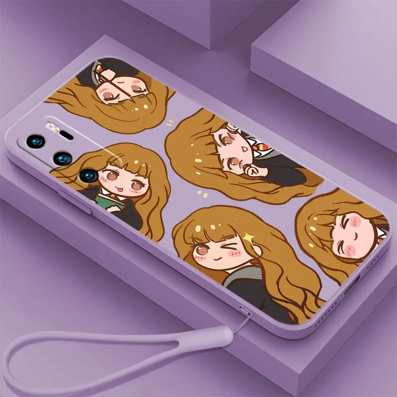 

Cute Potterr Protagonist Harryy Phone Case For OPPO Find X5 X3 X2 Lite Pro Neo A96 A94 A93 A77 A76 A74 A73 Liquid Rope Cover
