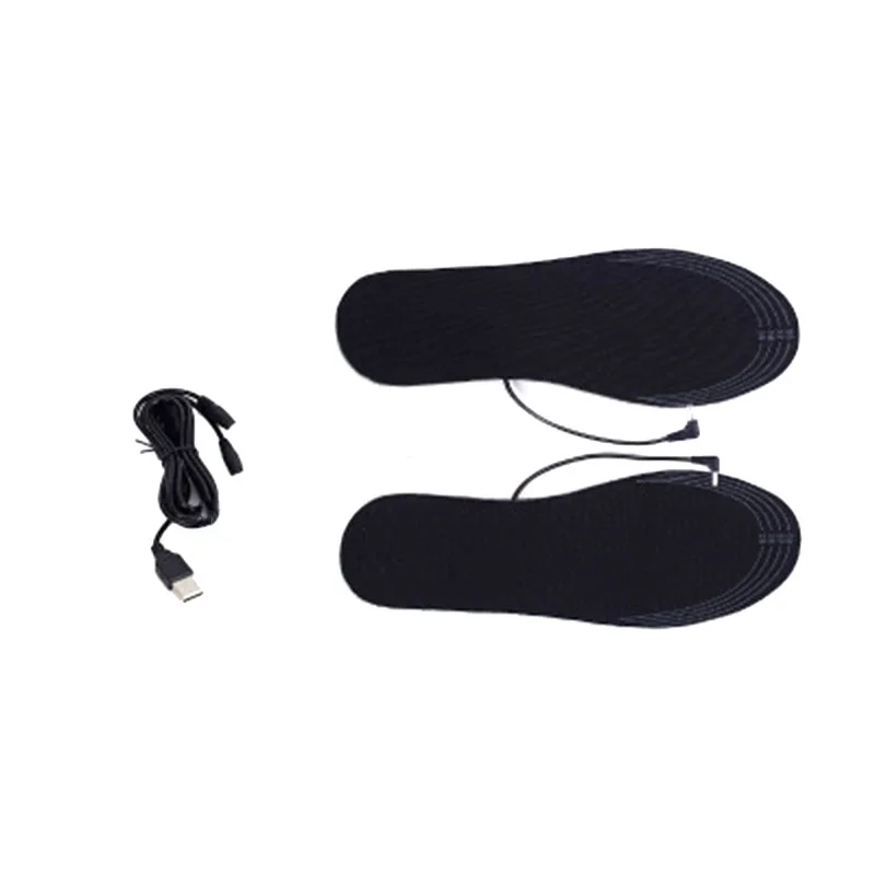 

USB Heated Shoe Insoles Electric Foot Warming Pad Feet Warmer Sock Pad Mat Winter Warmer Pads