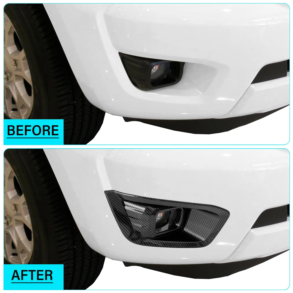 Матовая черная крышка противотуманной фары для Ford Ranger Wildtrak T8 2019 2020 2021 2022 2