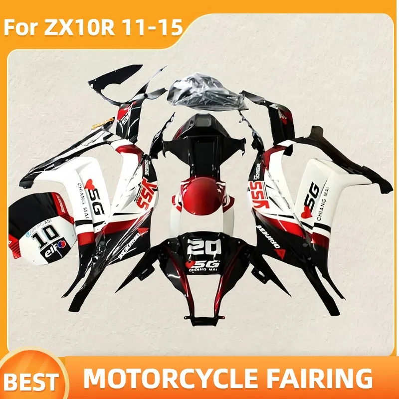 Спортбайк Мотоцикл Обтекатели ZX10R 2011 2012 2014 2015 для ZX 10R ZX-10R 11 13 15 ремонт корпуса из