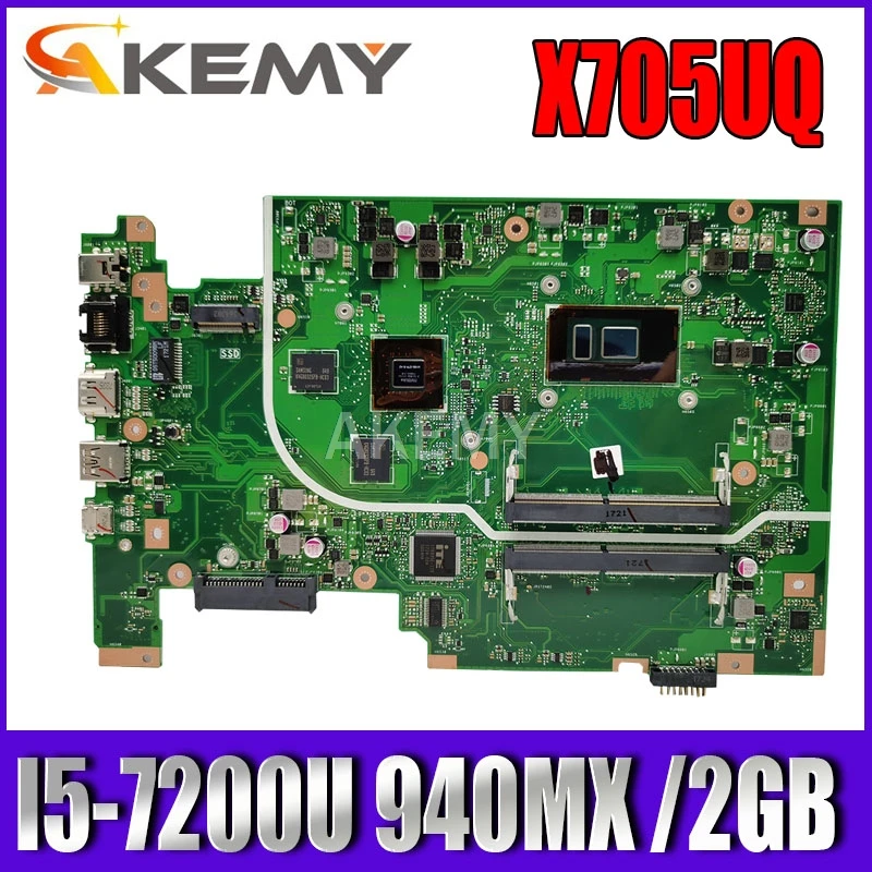 

Материнская плата для ноутбука Akemy X705UQ Материнская плата Asus Vivobook 17 X705U X705UQ X705UV X705