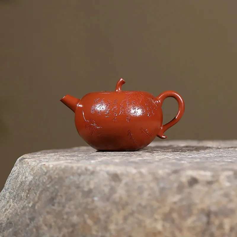 Китайский Исинский фиолетовый глиняный чайник BRTRINBSY TEA 110 мл