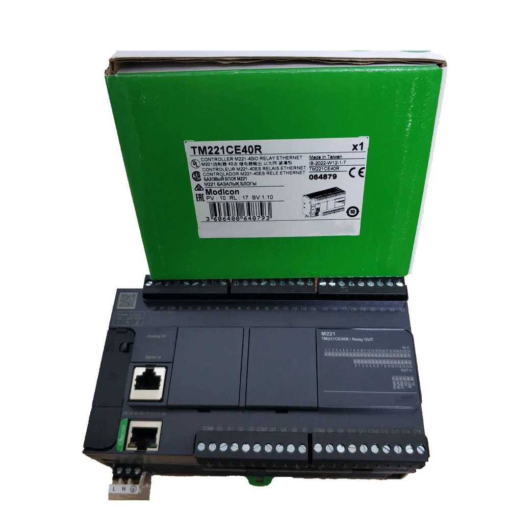 

Новый оригинальный TM221CE40R TM221CE40T TM3DQ16G TM200CE40R