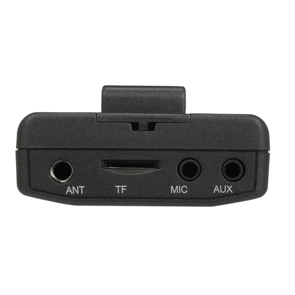 Портативный стерео цифровой FM-передатчик мини-радиостанция с микрофоном