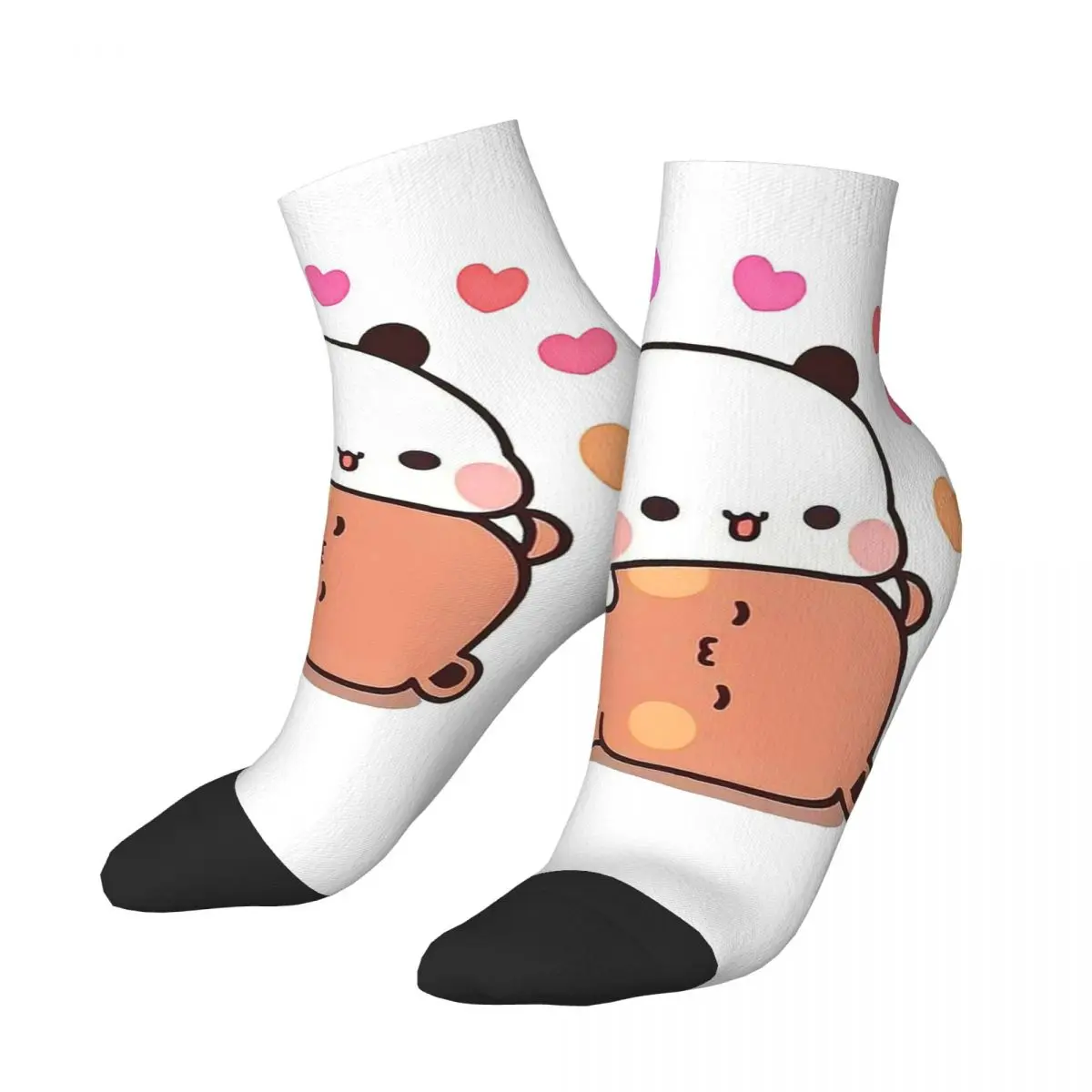 Носки с воздушными шарами персикового цвета и гома Бубу Дуду супер мягкие чулки в