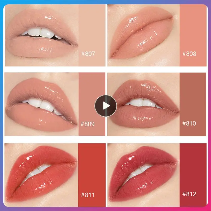 

Liquid Lipstick High Gloss Moisturizing Lip Glaze 12 Colors Lip Lacquer Lip Gloss Lips Makeup Shimmer Glitter Mirror Water