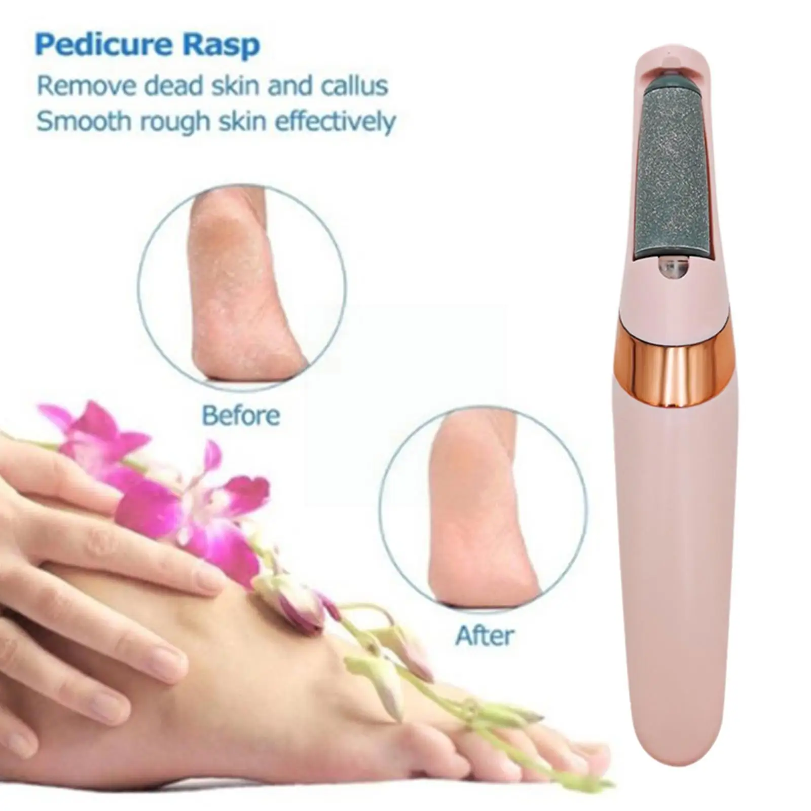 

Callus Remover Pedicure Tool Grinding Exfoliating Brush Tool K1L3