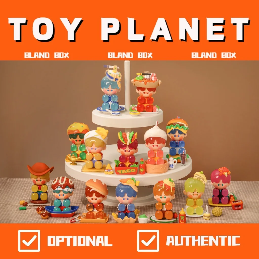 

[TOY PLANET] PINO JELLY Delicious World Series blind box hand-made fashion toys
