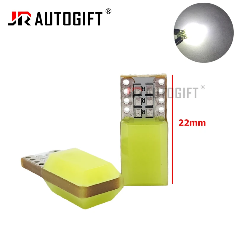 

100 шт., светодиодные лампы T10 3D W5W 194 168 12 В 24 В