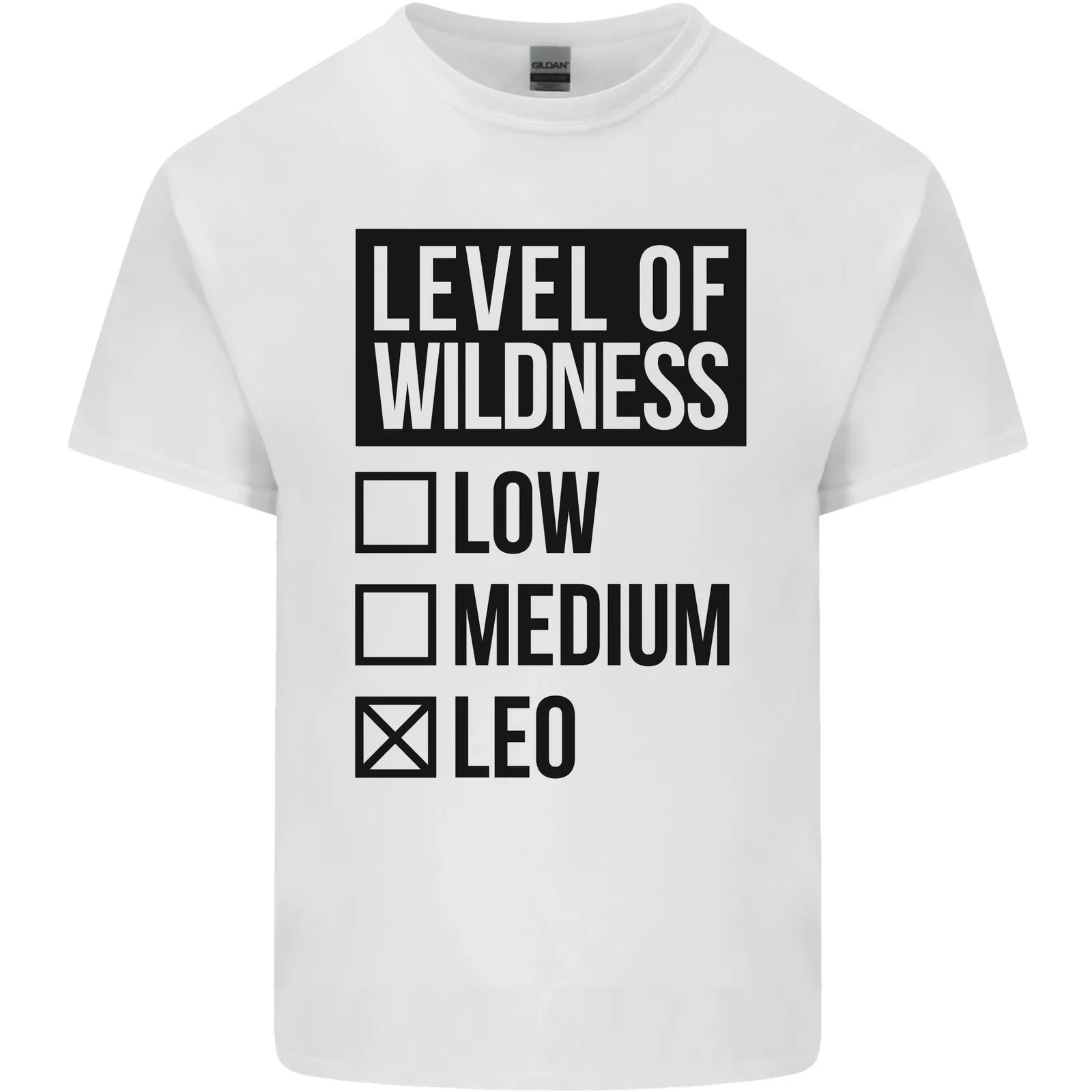 Мужская хлопковая футболка с рисунком Лео