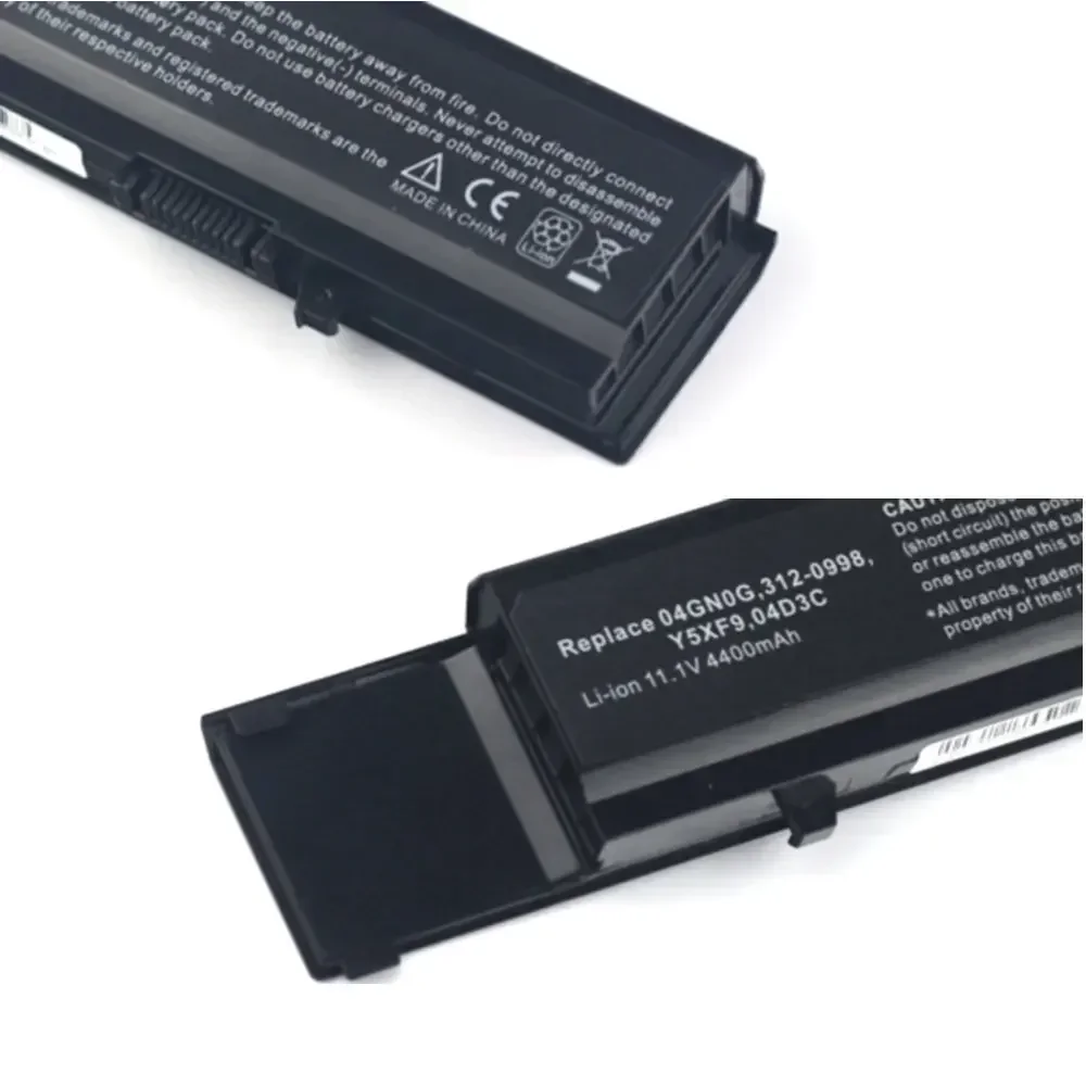 Для Dell 04GN0G P09F 04JK6R P09F001 07FJ92 P09S 0TXWRR P10G 0TY3P4 P10G001 0Y5XF9 TXWRR 312-0997 TY3P4 Аккумуляторы для