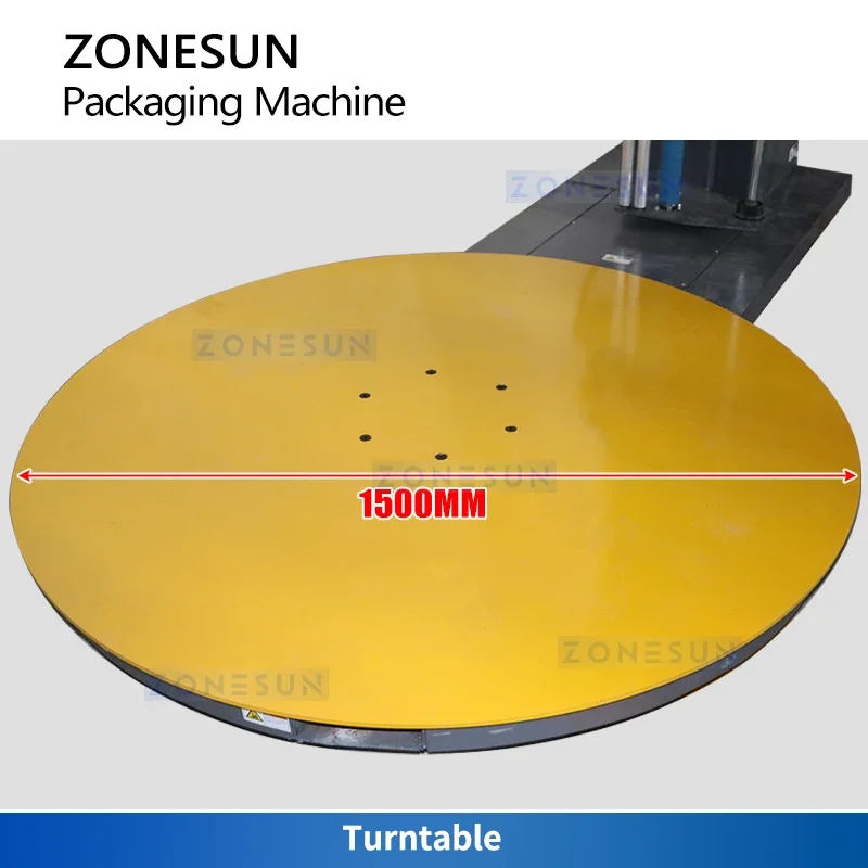 Машина для упаковки картонных поддонов Zonesun Полуавтоматическая машина натяжной