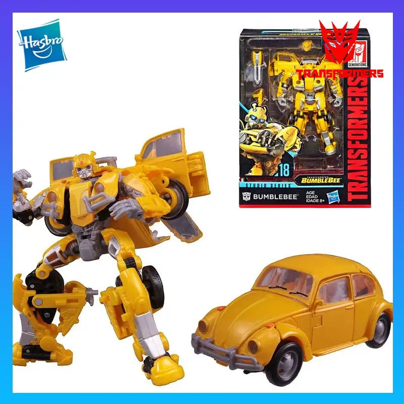 

Ss18 Bumblebee Deformation Robot In Stock Hasbro Transformers D Grade Action Figure Model Toys Boy Collection Hobby Kids Gifts