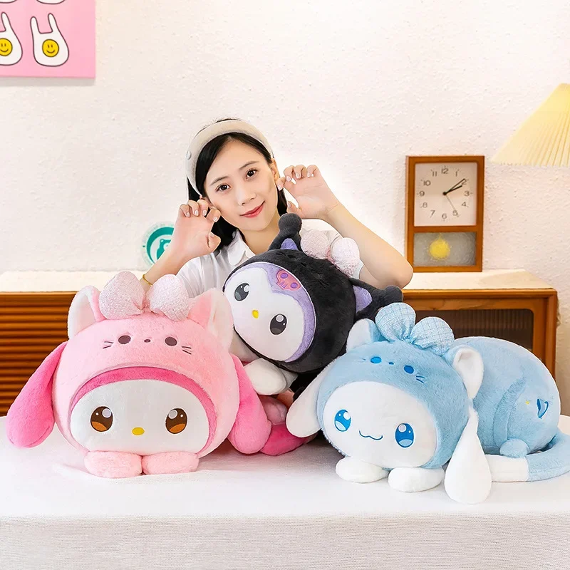 

Плюшевые игрушки Sanrio Melody Kuromi Cinnamoroll, 35/45/55 см