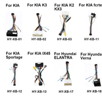 car radio 52 pin 40 pin 16pin android wire harness power calbe for hyundai elantra verna kia k3 ix45 k2 fcrte sportage