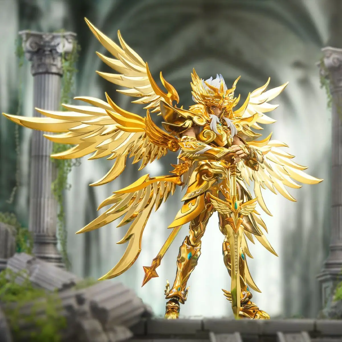 В наличии: Фигурка Saint Seiya ToyPoint TP Zeus Platinum  Star Cast Version Saint Cloth Myth, коллекционная, подарочная (art.: 3920db5bc0aa6) - 3920db5bc0aa6