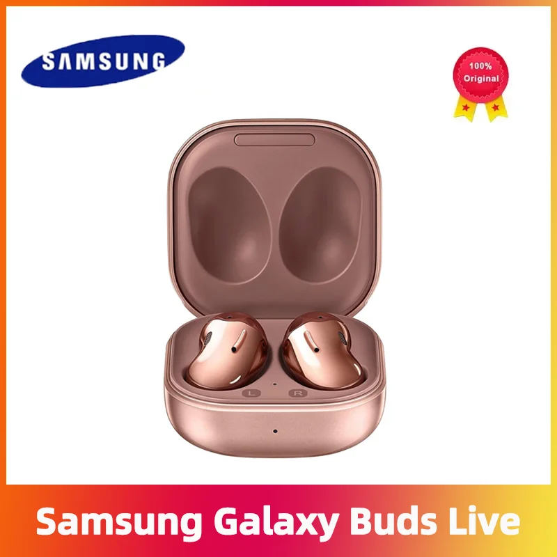 

Samsung Galaxy Buds Live AKG Tuned True Wireless Bluetooth Earphones/Half In Ear Wear/Apple Android Phone Universal