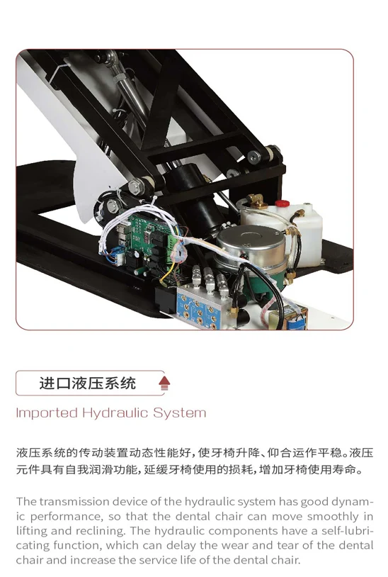 Утвержденный CE гидравлический стоматологический блок Gladent с керамической