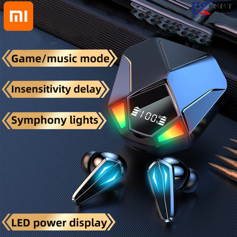 

Xiaomi TWS Bluetooth 5.0 Earphone Gaming Headsets Game Low Latency Wireless Headphones Noise Reduction Waterproof Earbuds