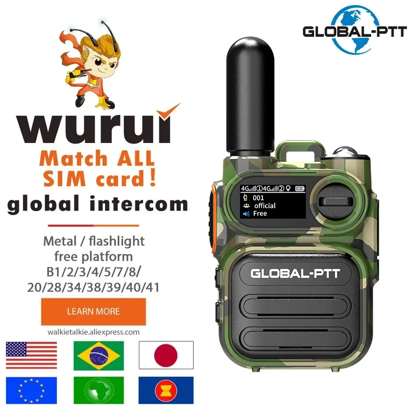 Рация Wurui G388 Global-ptt POC 4G