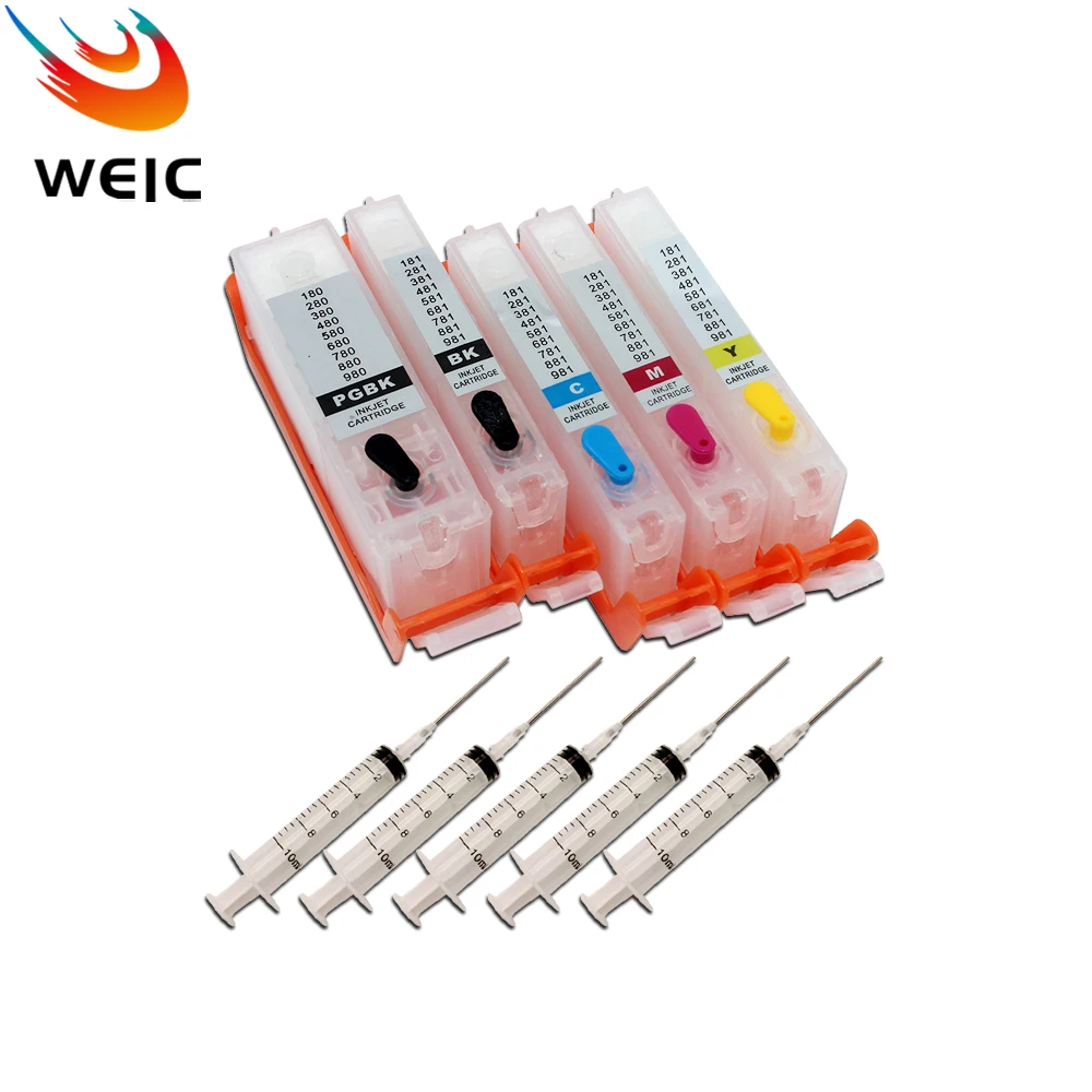 PGI-280 CLI-281 чернильный картридж для Canon PIXMA TR7520 TR8520 TS6120 TS6220 TS702 TS6320 TS9520 TS9521C с чипом
