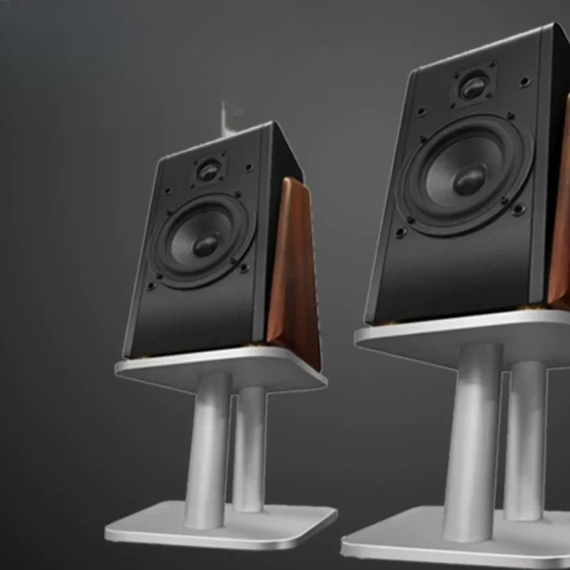 Фото Мультимедийная подставка для HIFI-колонок из алюминиевого сплава, ударопрочная настольная база, антивибрационная аудиоподставка, стойка для развлекательного звука №5