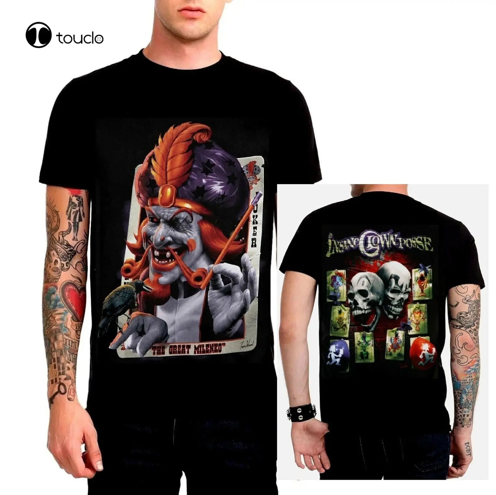 

Футболка унисекс из хлопка, модная рубашка с надписью «Crazy Posse», «Horrorcore», в стиле хип-хоп, рок, размеры S, M, L, Xl, 2Xl, Nwt, летняя