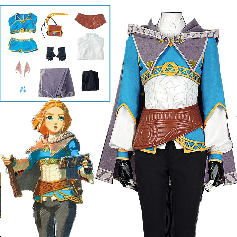 

Games Zelda Princess Zelda Cosplay Clothing 77COS Store Comic-Con Party Fancy Halloween Set Costumes