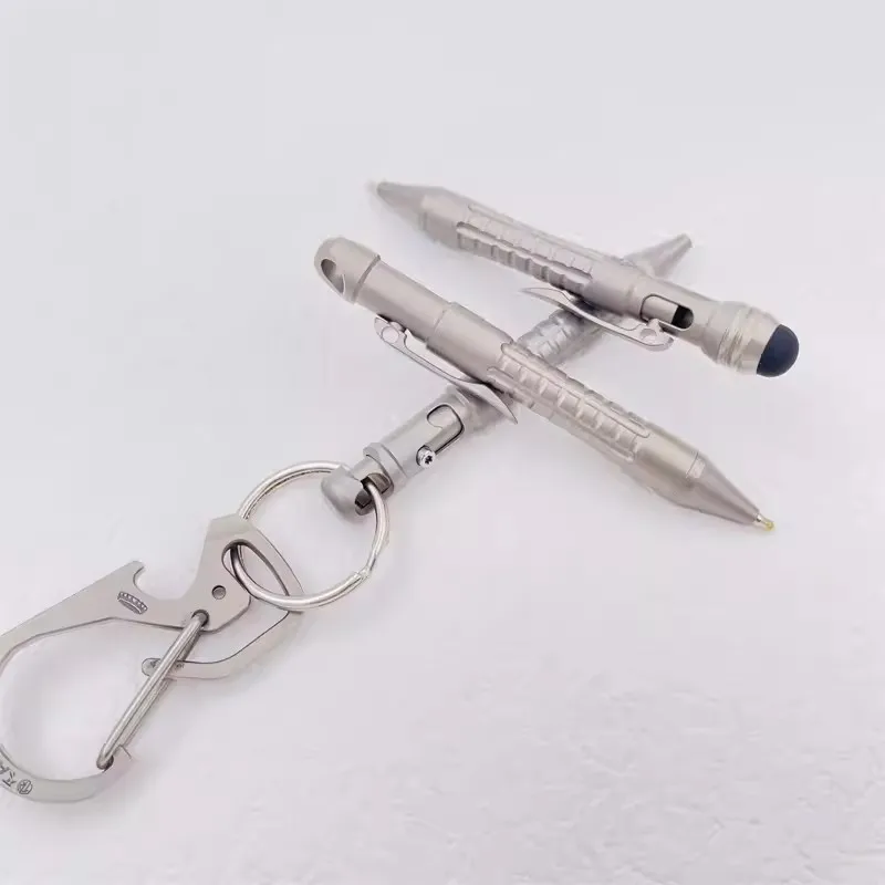 1 шт. TACRAY Многофункциональный титановый стилус ручка для защиты тактическая