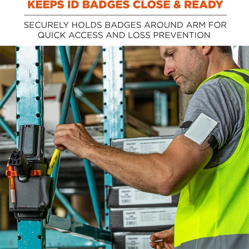 Пластиковый отражающий браслет из полиэстера