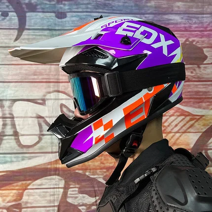 full  Face Motorbike Helm SUV Motocross Helmet  DOT ECE Approved Capacete Moto off-road  For man ATV For Adults for man women