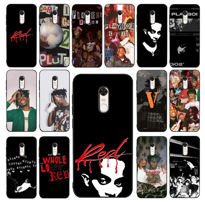 

Playboi Carti Phone Case for Redmi 5 6 7 8 9 A 5plus K20 4X 6 cover